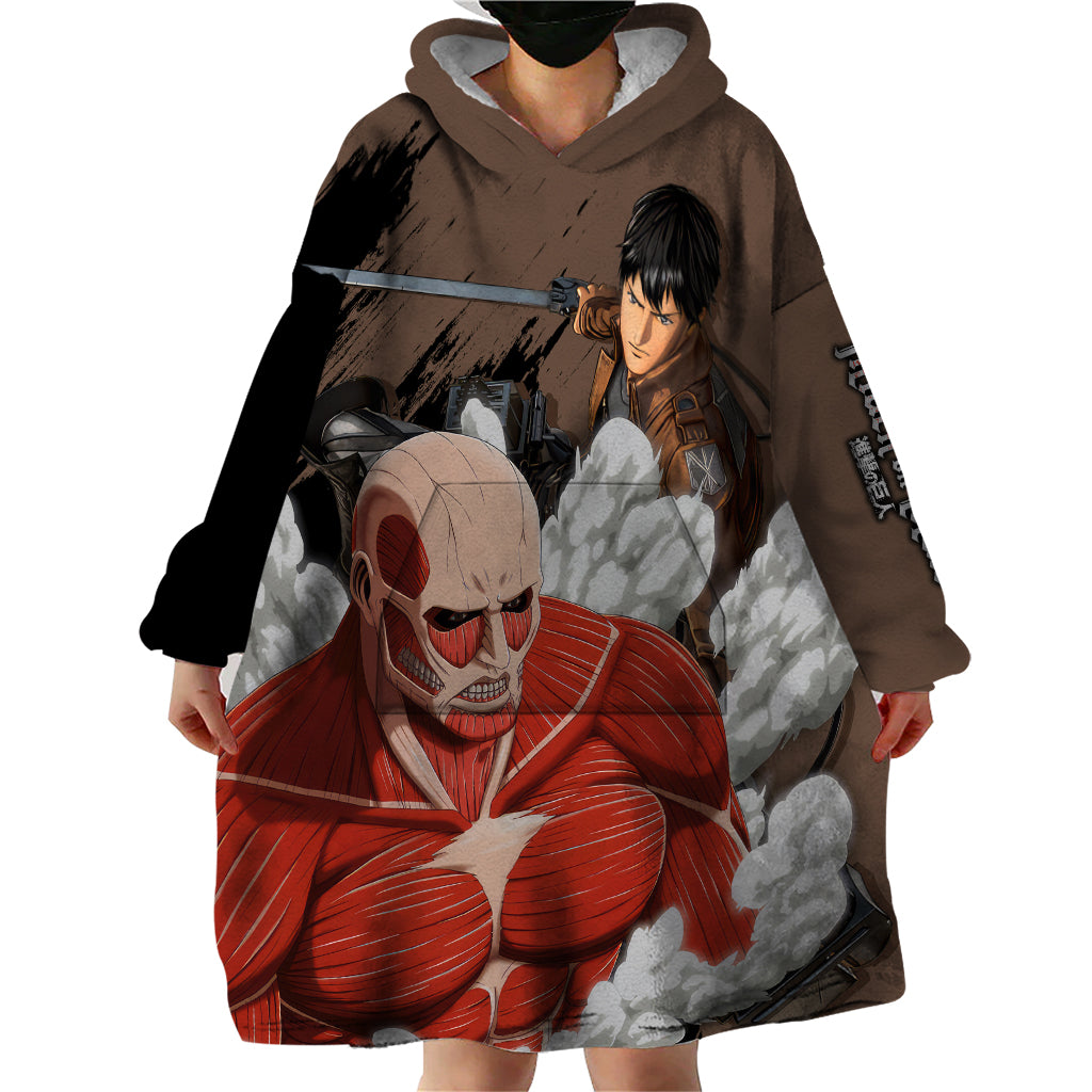 Giant Titan - Attack On Titan Wearable Blanket Hoodie Attack On Titan