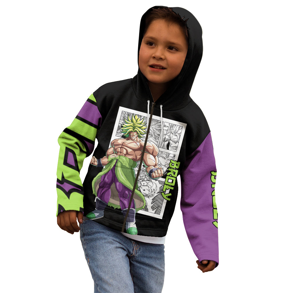 Broly Legendary SSJ Kid Hoodie Dragon Ball Mix Anime Manga