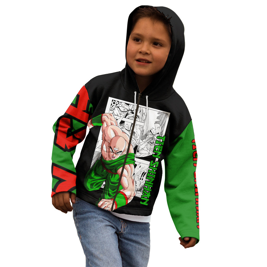 Tien Shinhan Kid Hoodie Dragon Ball Mix Anime Manga