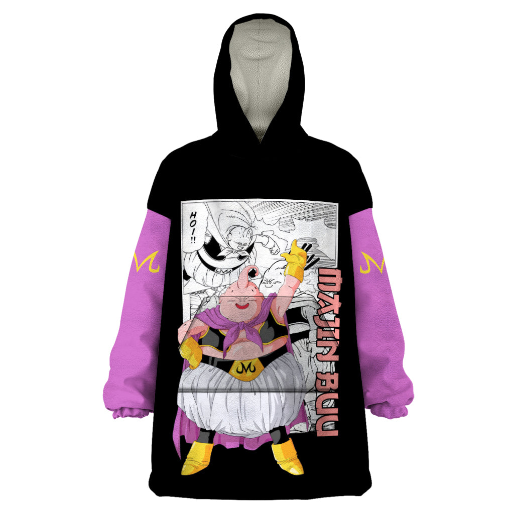 Majin Buu Wearable Blanket Hoodie Dragon Ball Mix Anime Manga