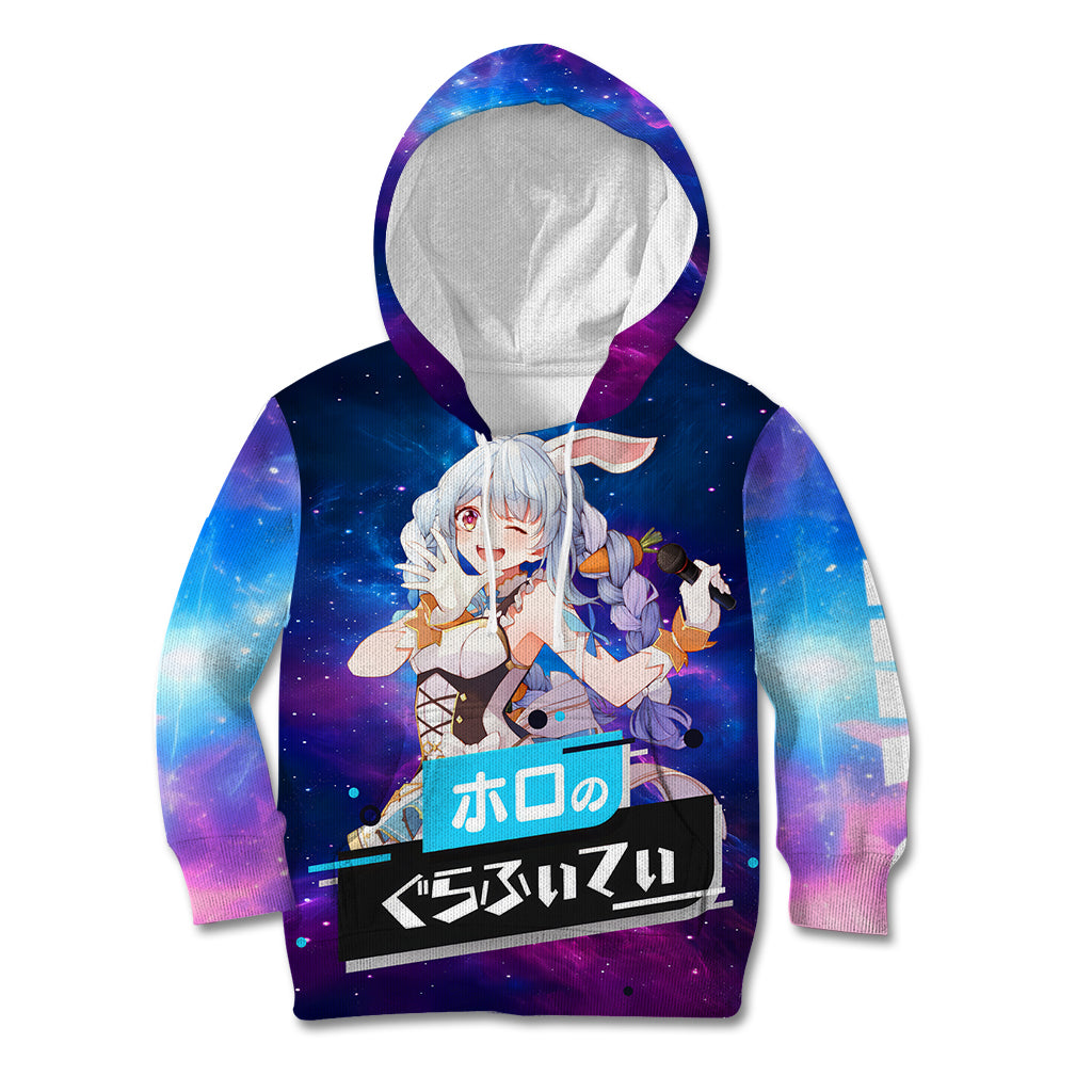 Pekora Usada Holo Live Kid Hoodie Galaxy Style