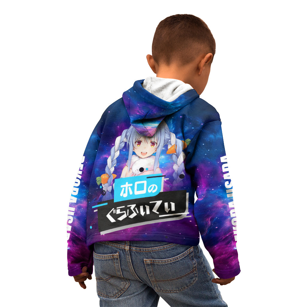 Pekora Usada Holo Live Kid Hoodie Galaxy Style