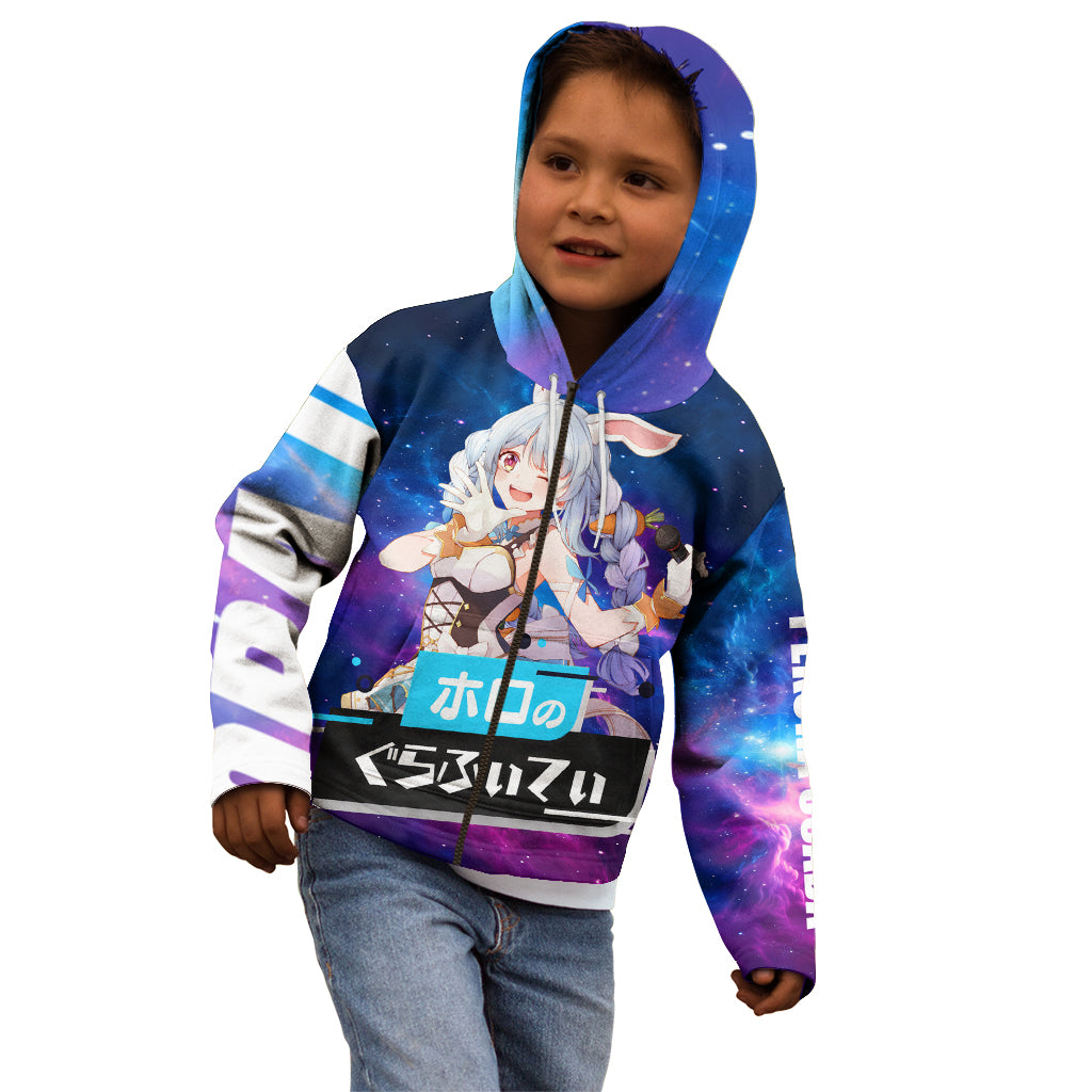 Pekora Usada Holo Live Kid Hoodie Galaxy Style
