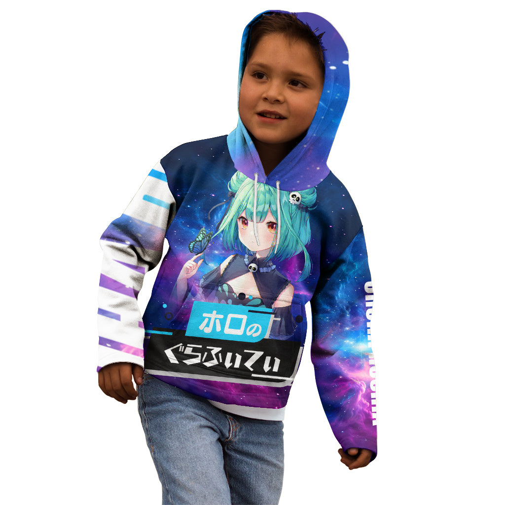 Uruha Rushia Holo Live Kid Hoodie Galaxy Style