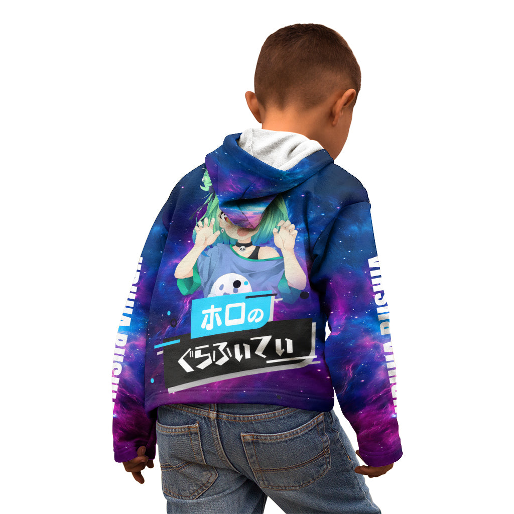 Uruha Rushia Holo Live Kid Hoodie Galaxy Style