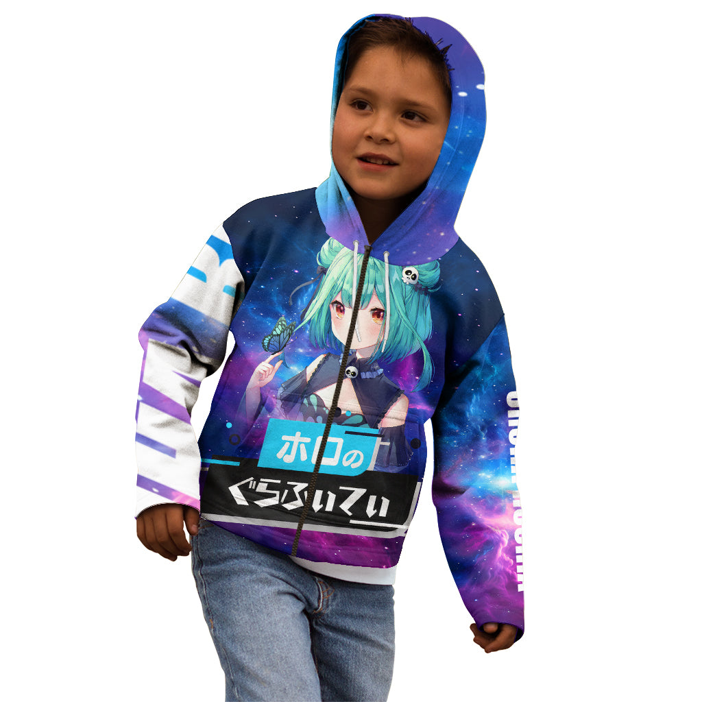 Uruha Rushia Holo Live Kid Hoodie Galaxy Style