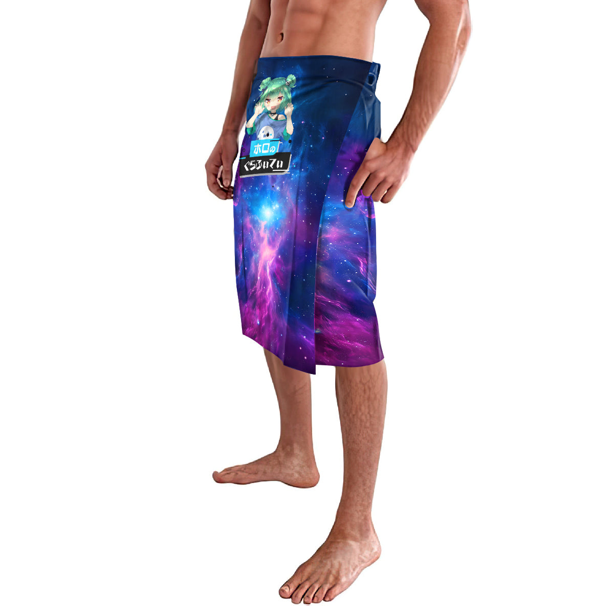 Uruha Rushia Holo Live Lavalava Galaxy Style