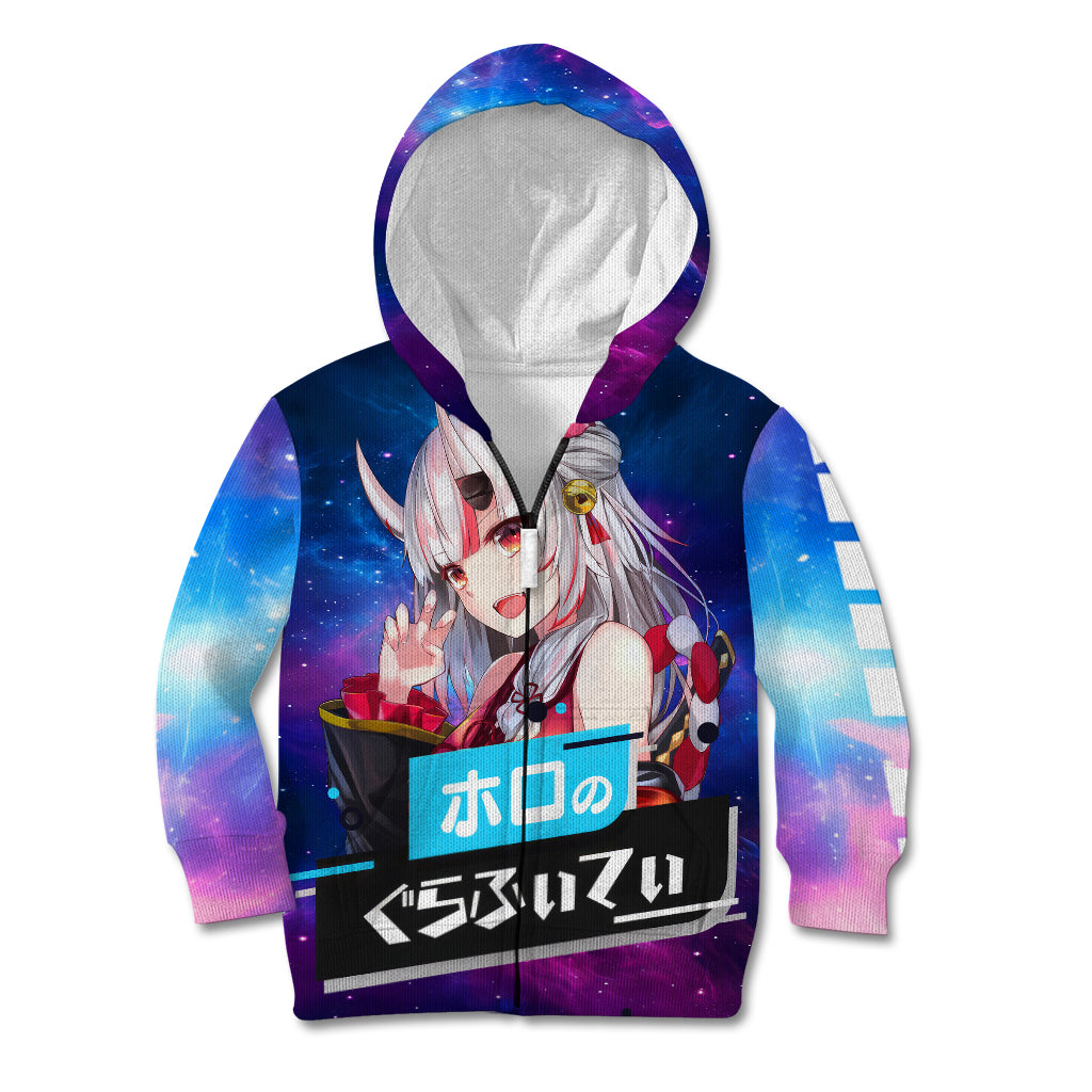 Nakiri Ayame Holo Live Kid Hoodie Galaxy Style