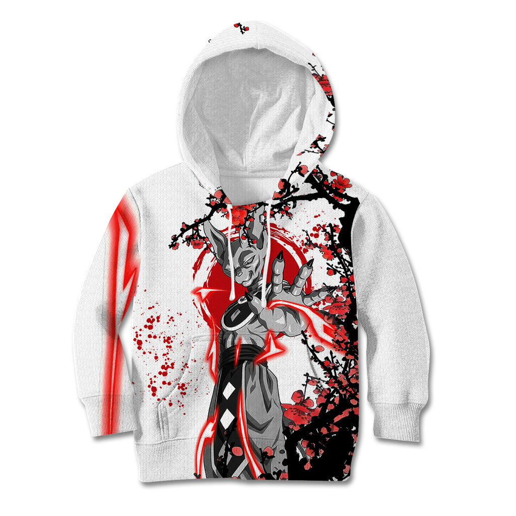 Beerus Dragon Ball Kid Hoodie Anime Japan Style