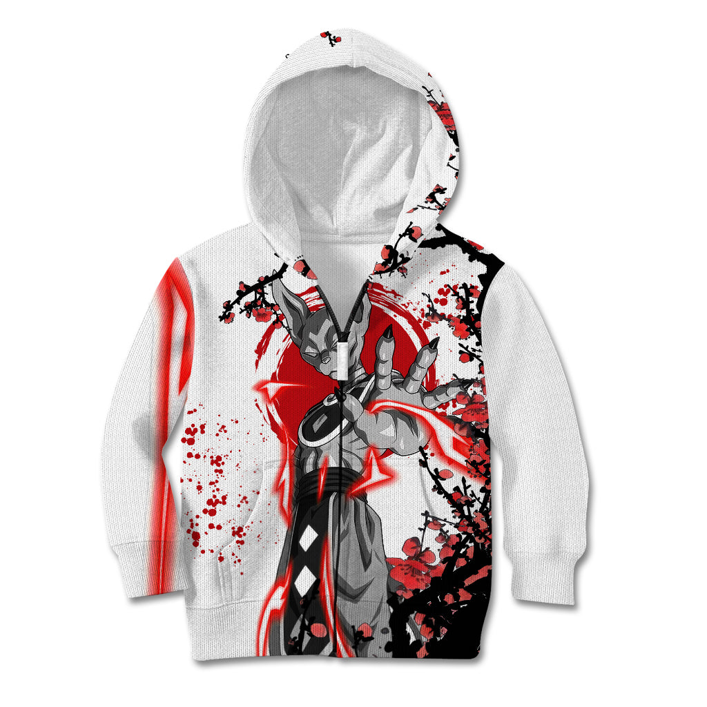 Beerus Dragon Ball Kid Hoodie Anime Japan Style