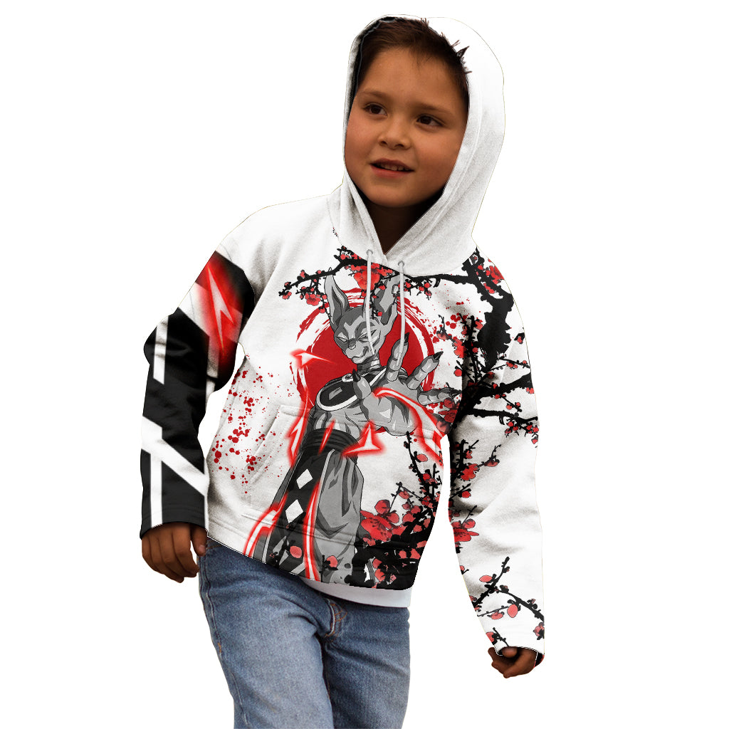 Beerus Dragon Ball Kid Hoodie Anime Japan Style