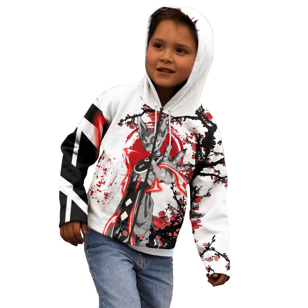 Beerus Dragon Ball Kid Hoodie Anime Japan Style