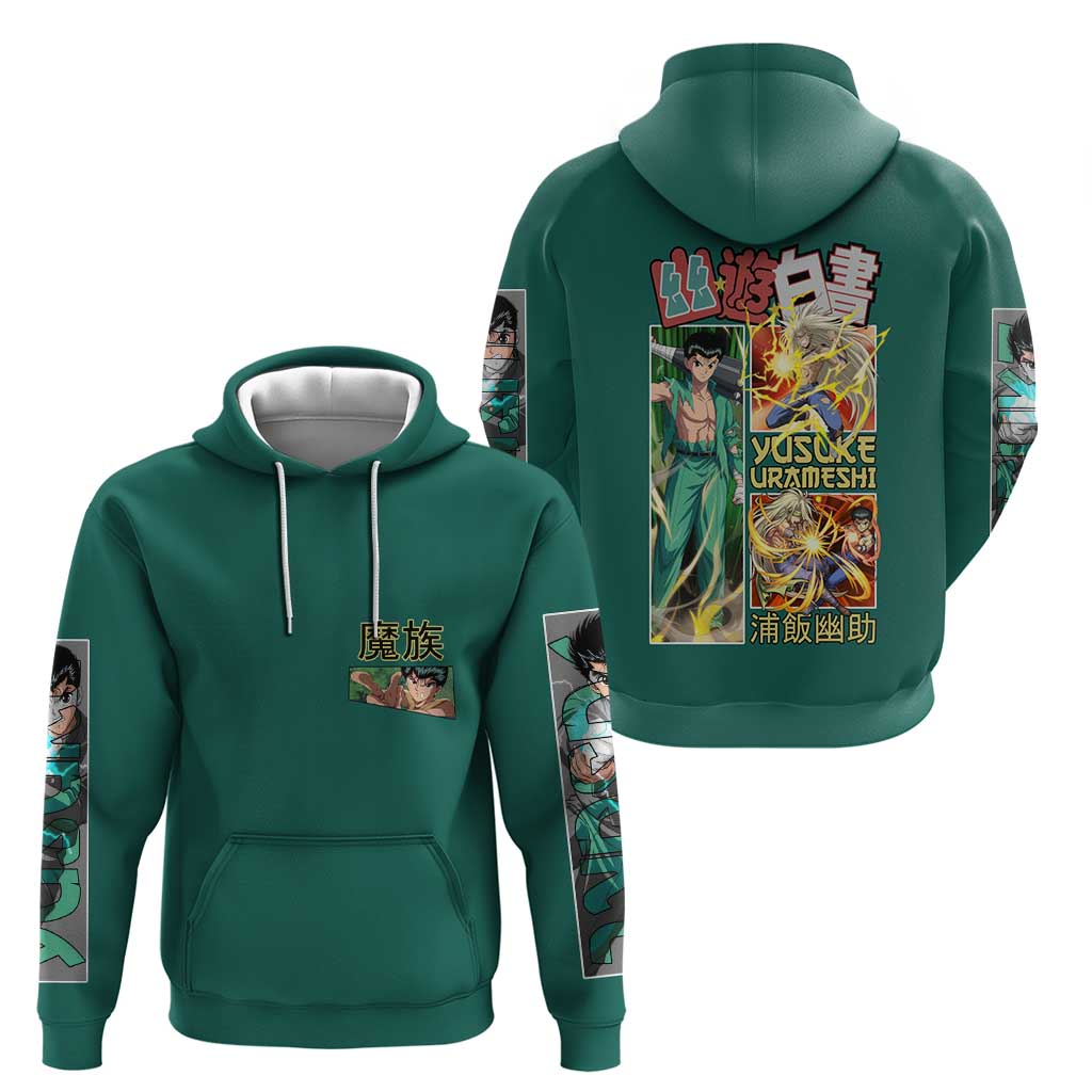 Yusuke Urameshi Yuyu Hakusho Hoodie Anime Style