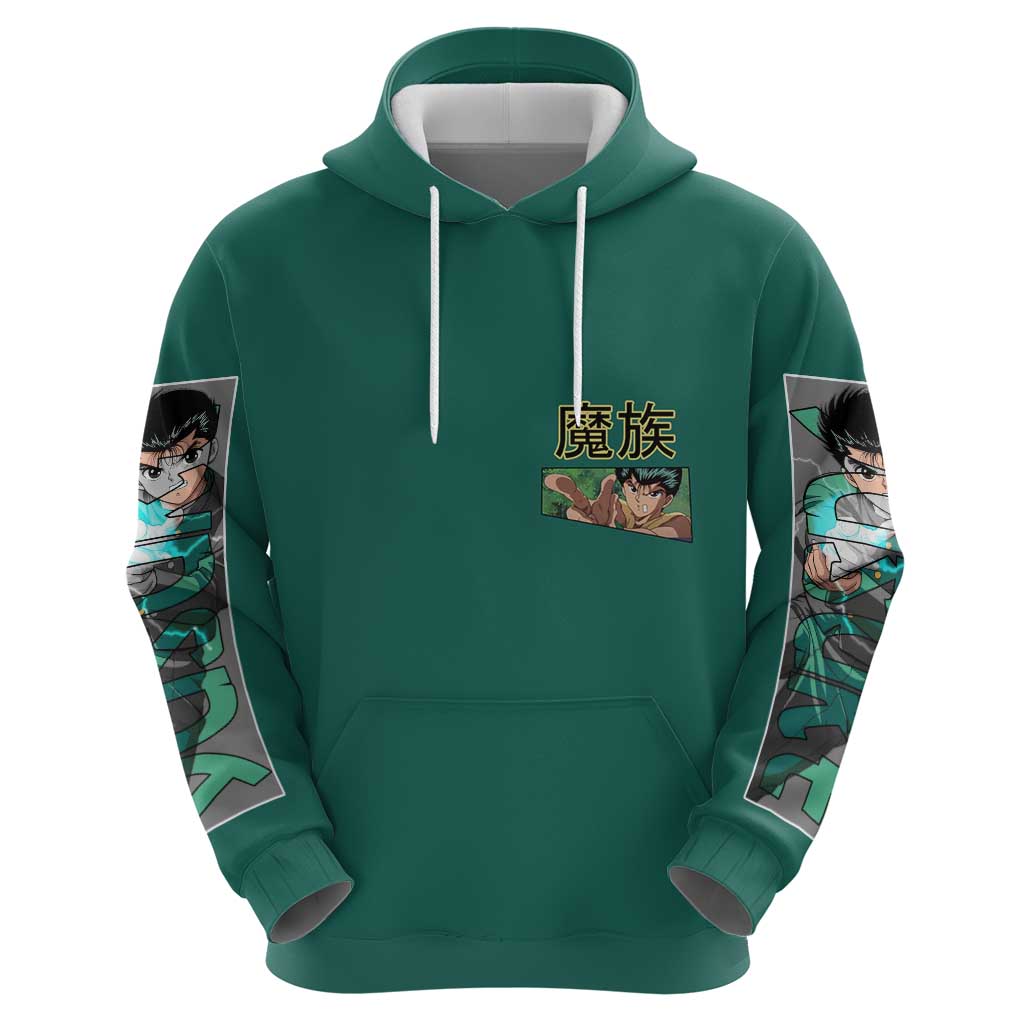 Yusuke Urameshi Yuyu Hakusho Hoodie Anime Style