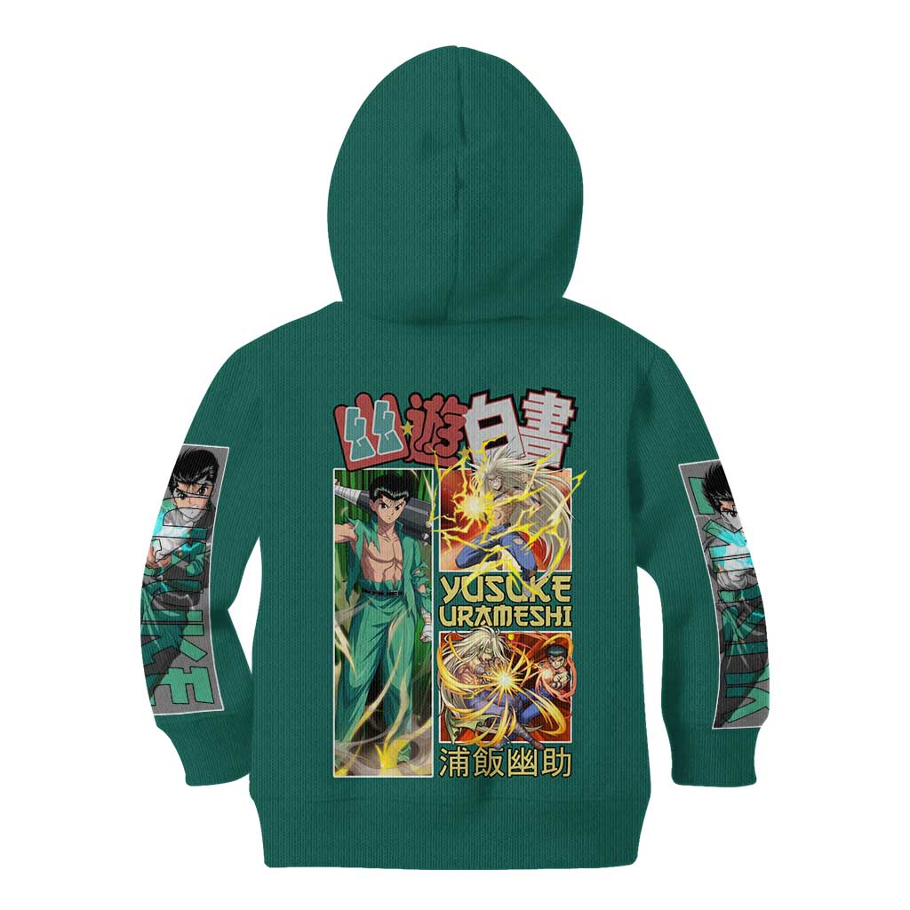 Yusuke Urameshi Yuyu Hakusho Kid Hoodie Anime Style