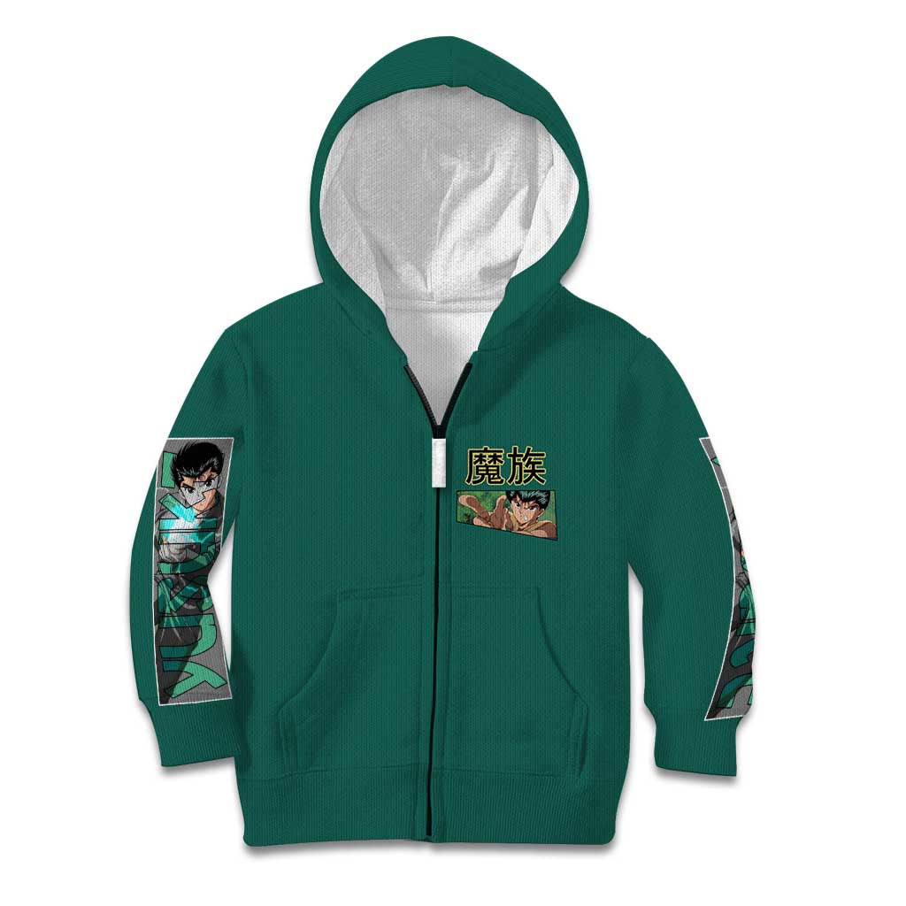 Yusuke Urameshi Yuyu Hakusho Kid Hoodie Anime Style