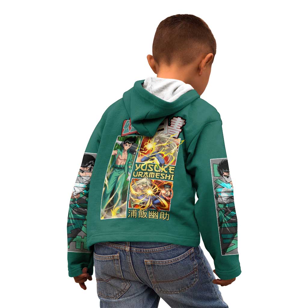 Yusuke Urameshi Yuyu Hakusho Kid Hoodie Anime Style