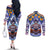 Trippy Ultra Instinct Goku Dragon Ball Z Couples Matching Off The Shoulder Long Sleeve Dress and Long Sleeve Button Shirt Anime Trippy Style