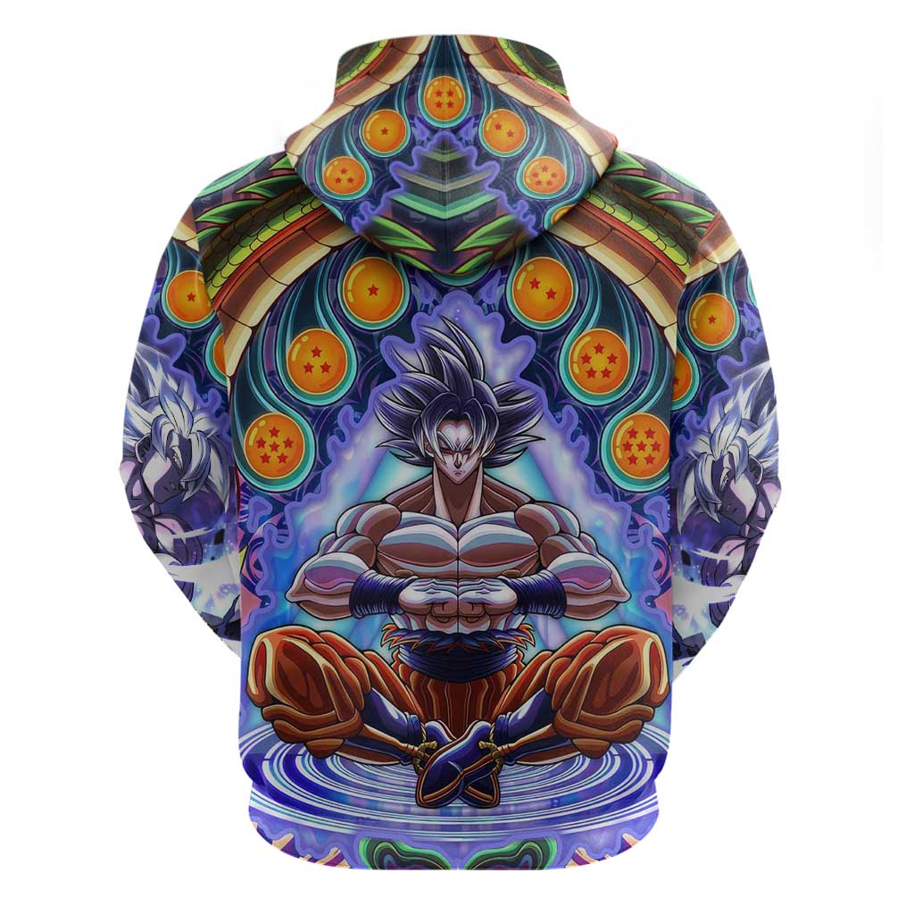 Trippy Ultra Instinct Goku Dragon Ball Z Hoodie Anime Trippy Style