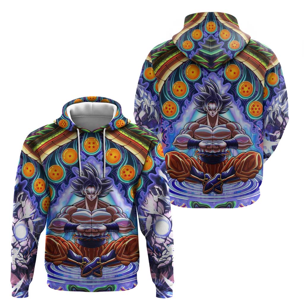 Trippy Ultra Instinct Goku Dragon Ball Z Hoodie Anime Trippy Style