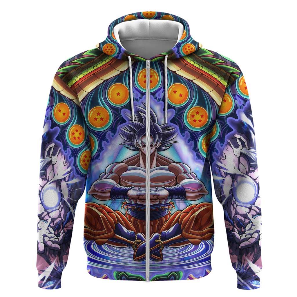Trippy Ultra Instinct Goku Dragon Ball Z Hoodie Anime Trippy Style