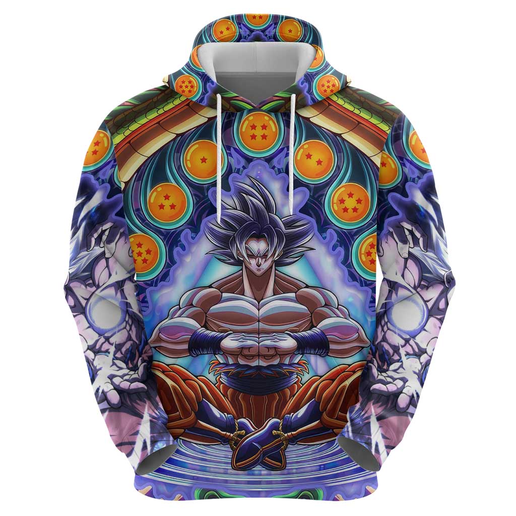 Trippy Ultra Instinct Goku Dragon Ball Z Hoodie Anime Trippy Style
