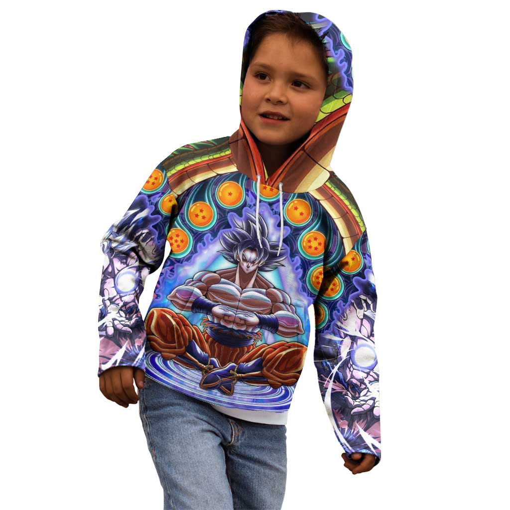 Trippy Ultra Instinct Goku Dragon Ball Z Kid Hoodie Anime Trippy Style