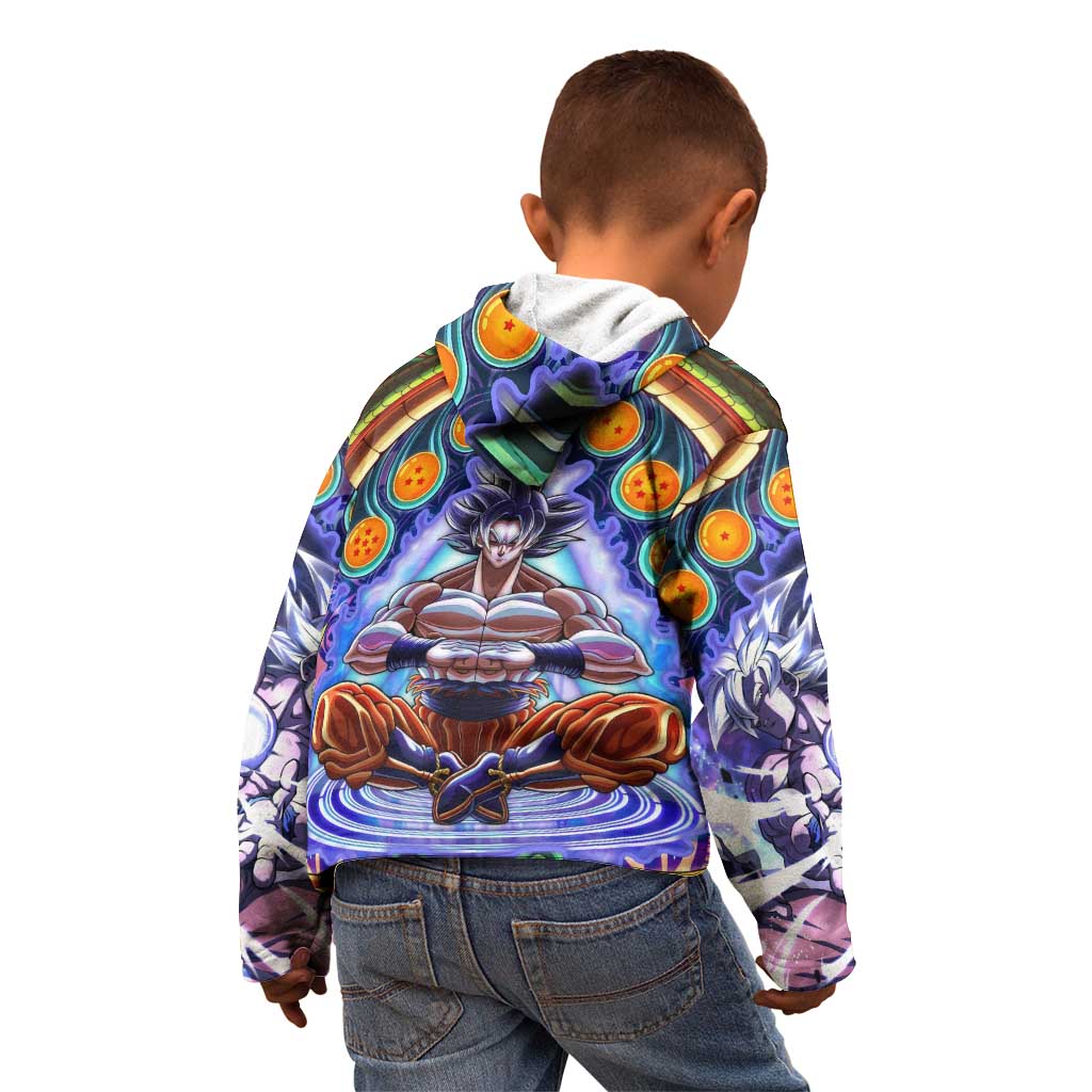 Trippy Ultra Instinct Goku Dragon Ball Z Kid Hoodie Anime Trippy Style