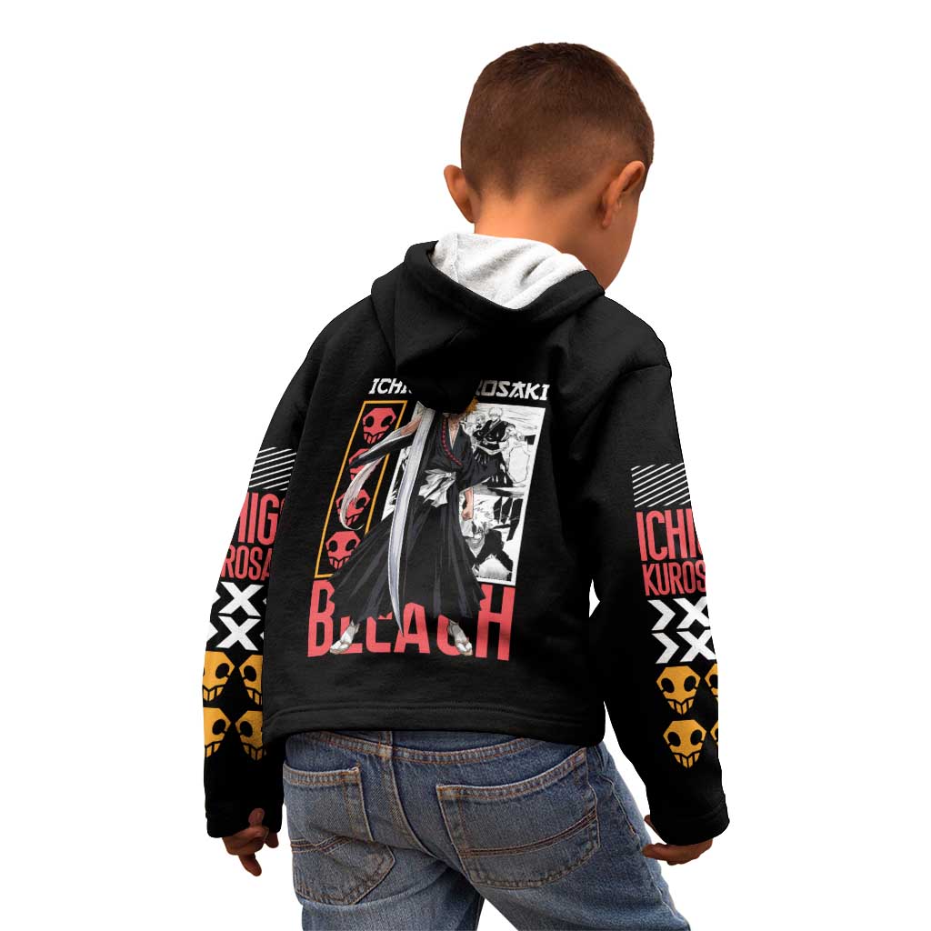 Ichigo Kurosaki TYBWA V2 Bleach Kid Hoodie Anime Style
