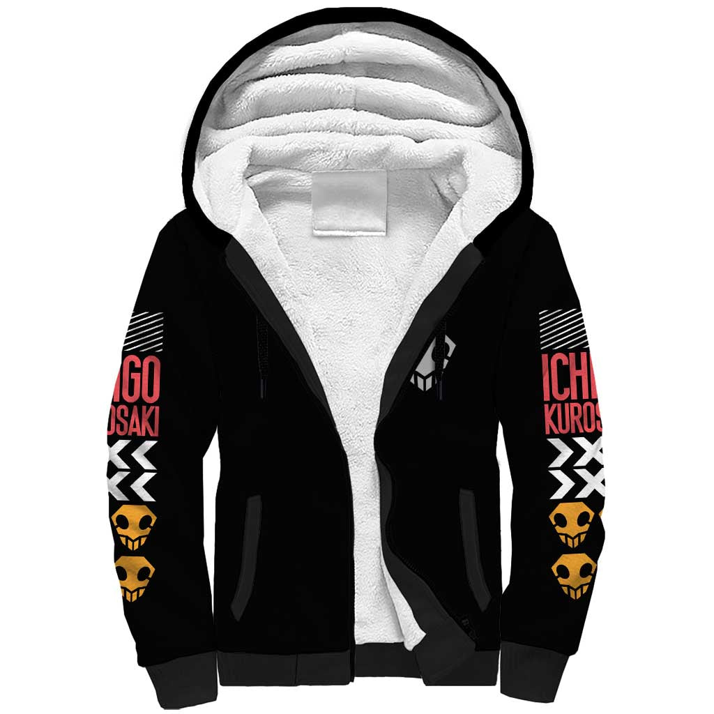 Ichigo Kurosaki TYBWA V2 Bleach Sherpa Hoodie Anime Style