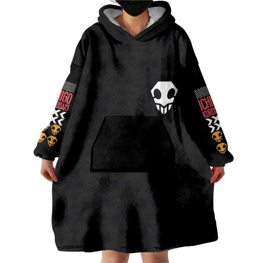 Ichigo Kurosaki TYBWA V2 Bleach Wearable Blanket Hoodie Anime Style