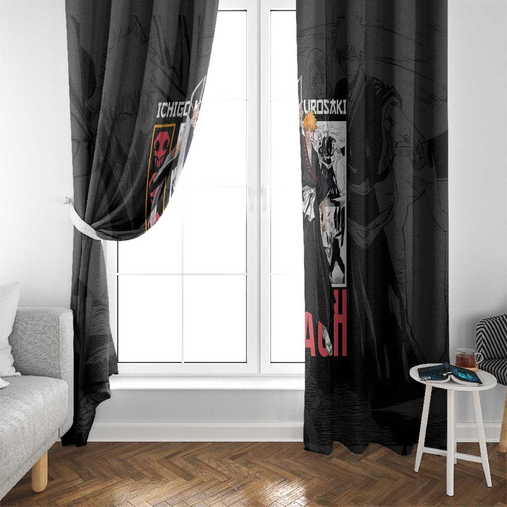 Ichigo Kurosaki TYBWA V2 Bleach Window Curtain Anime Style