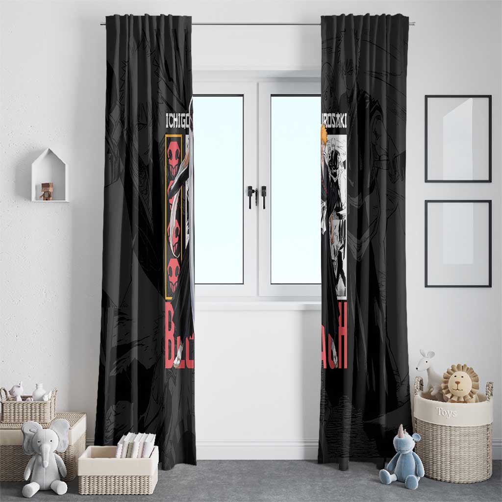 Ichigo Kurosaki TYBWA V2 Bleach Window Curtain Anime Style