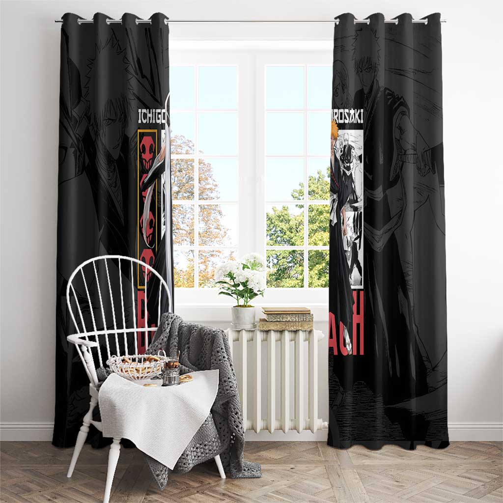 Ichigo Kurosaki TYBWA V2 Bleach Window Curtain Anime Style