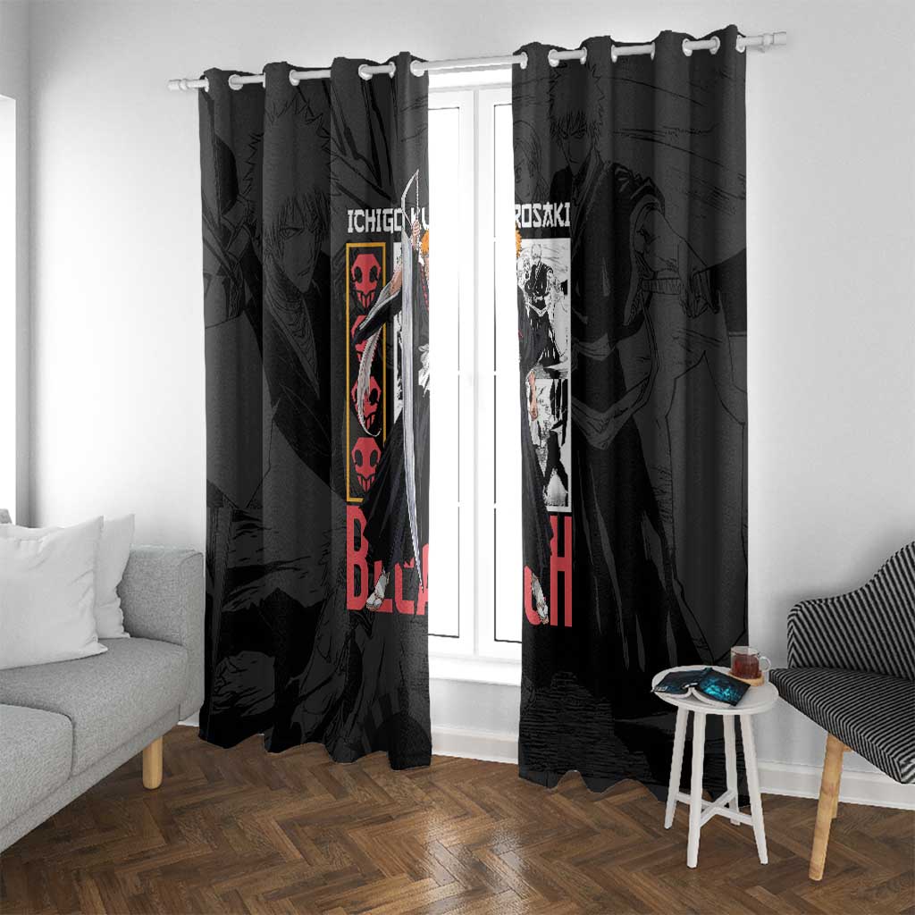 Ichigo Kurosaki TYBWA V2 Bleach Window Curtain Anime Style