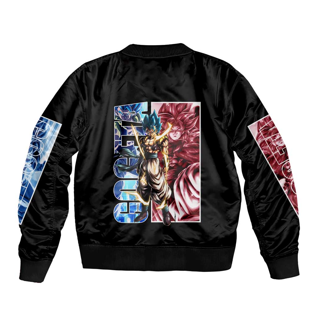 Gogeta Dragon Ball Z Bomber Jacket Anime Style