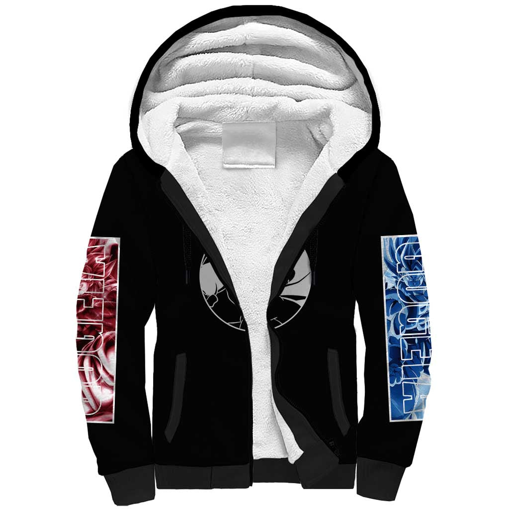Gogeta Dragon Ball Z Sherpa Hoodie Anime Style