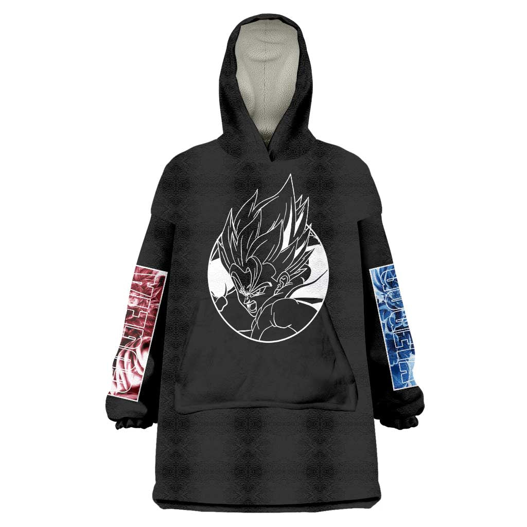 Gogeta Dragon Ball Z Wearable Blanket Hoodie Anime Style