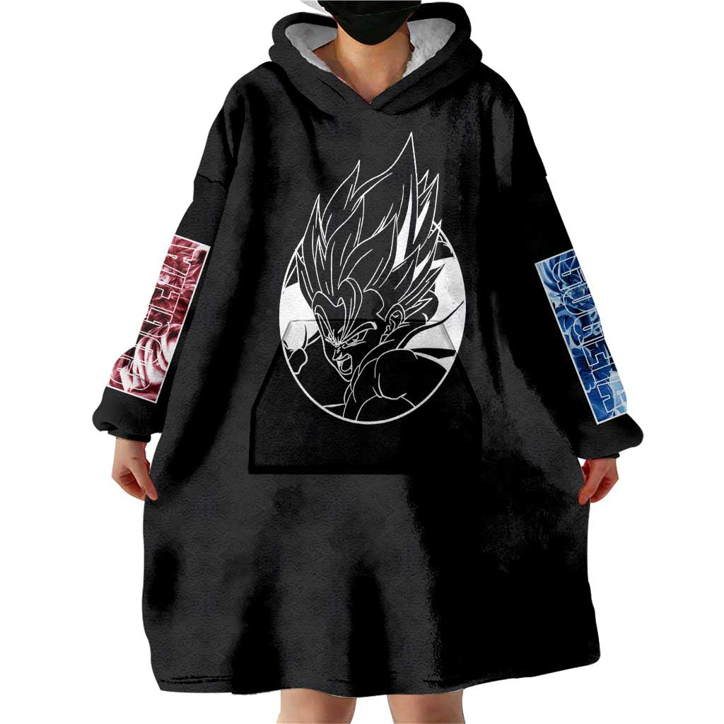 Gogeta Dragon Ball Z Wearable Blanket Hoodie Anime Style