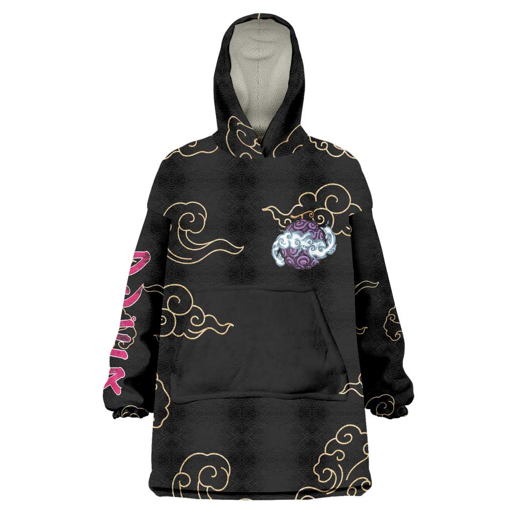 Monkey D. Luffy Gear 5th V4 One Piece Wearable Blanket Hoodie Anime Style