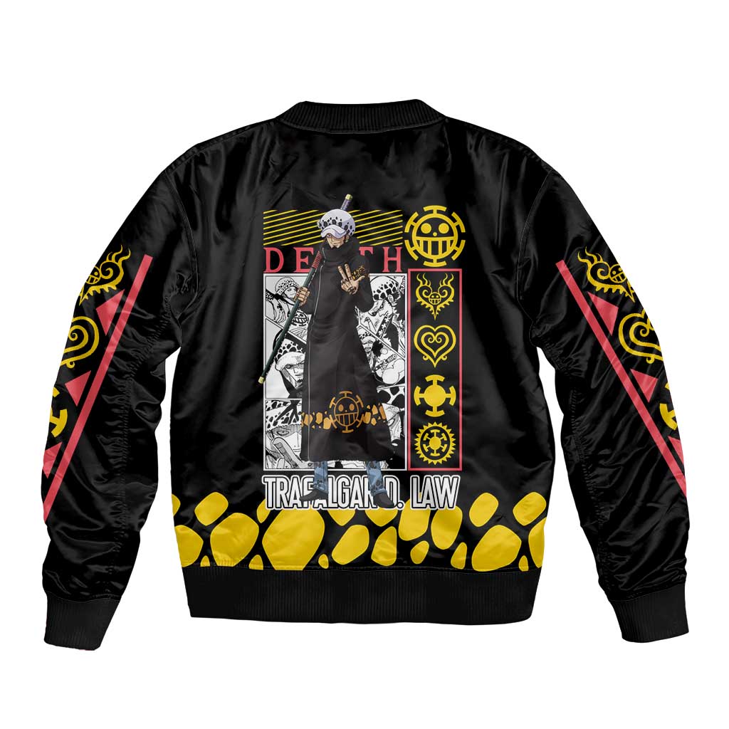 Trafalgar D. Law V2 One Piece Bomber Jacket Anime Style