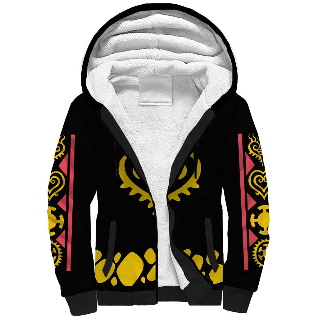 Trafalgar D. Law V2 One Piece Sherpa Hoodie Anime Style
