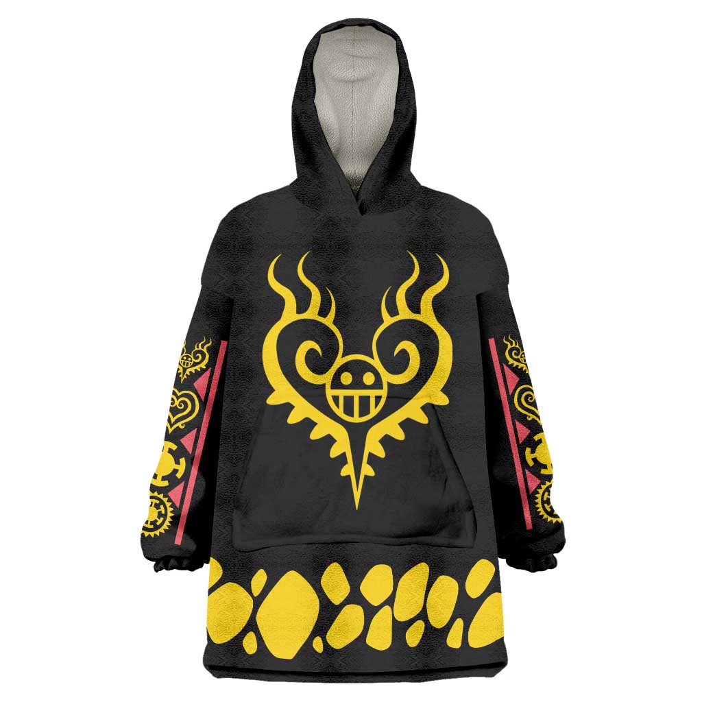 Trafalgar D. Law V2 One Piece Wearable Blanket Hoodie Anime Style