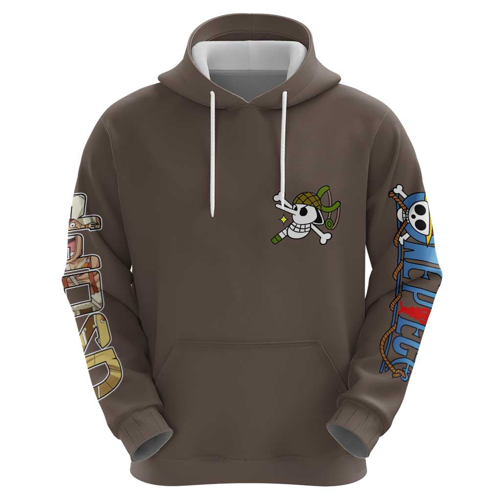 Usopp One Piece Streetwear Hoodie Anime Style