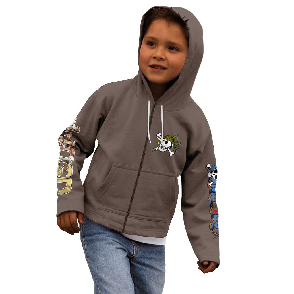 Usopp One Piece Streetwear Kid Hoodie Anime Style