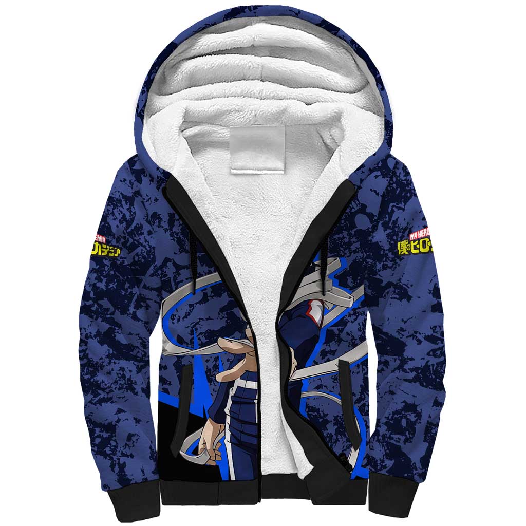 Hitoshi Shinso - My Hero Academia Sherpa Hoodie Anime Style