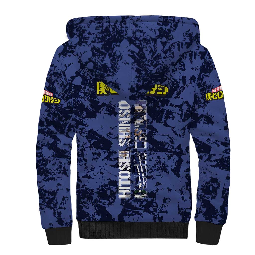 Hitoshi Shinso - My Hero Academia Sherpa Hoodie Anime Style