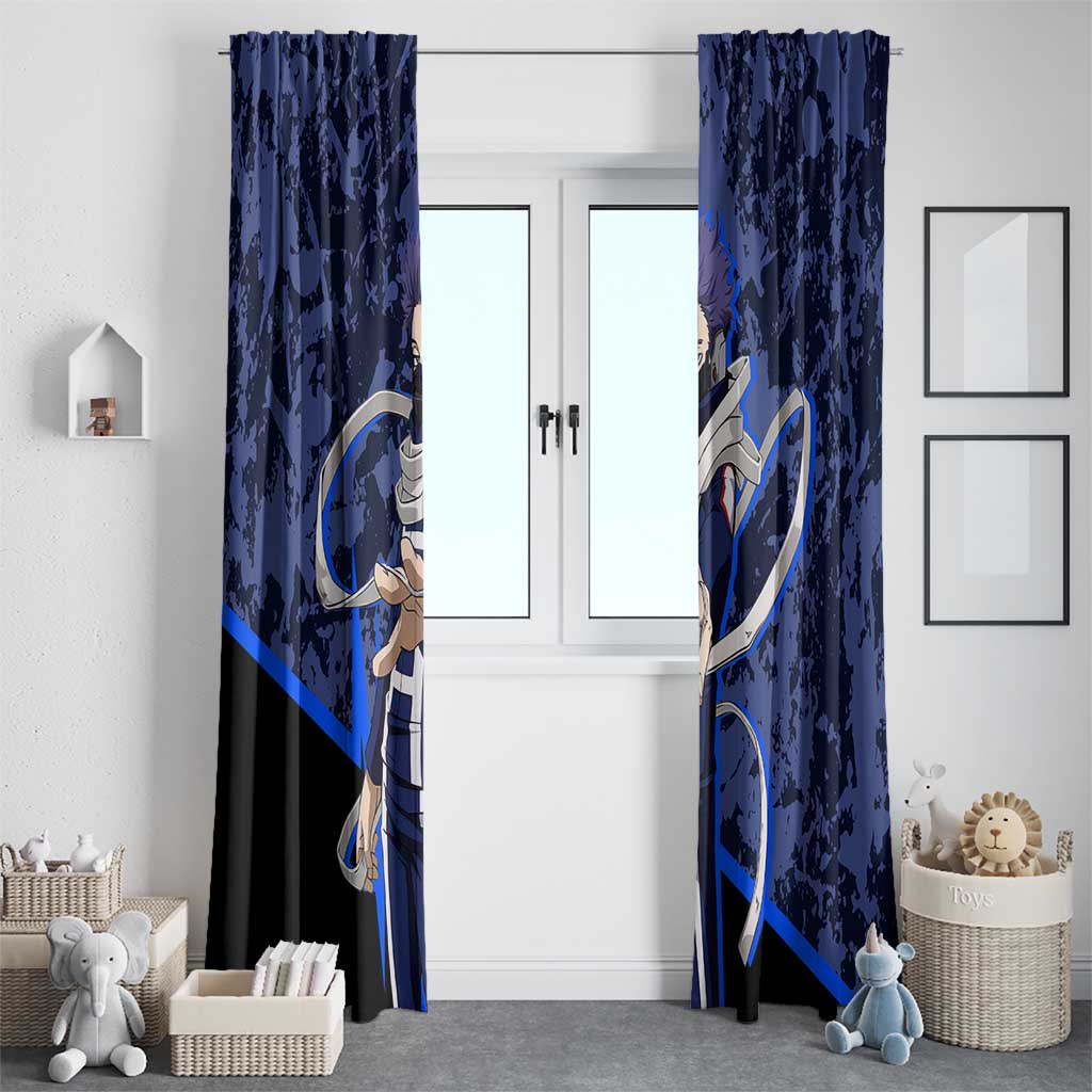 Hitoshi Shinso - My Hero Academia Window Curtain Anime Style