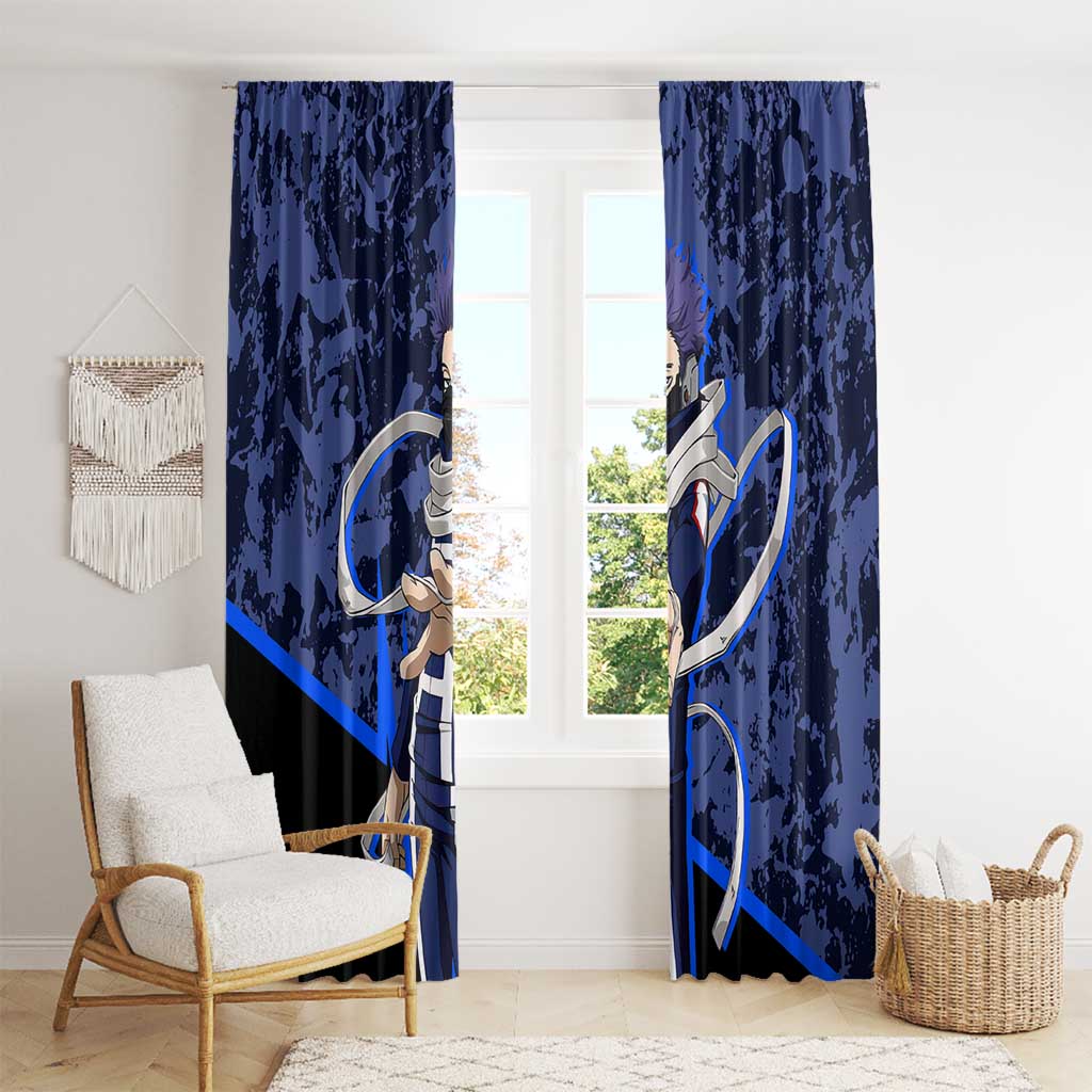 Hitoshi Shinso - My Hero Academia Window Curtain Anime Style