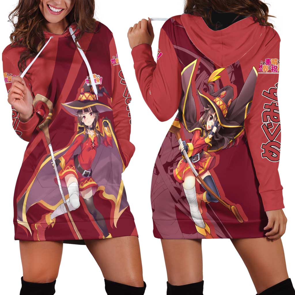 Megumin - KonoSuba Hoodie Dress Anime Style TS04